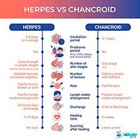 Herpes vs Chancroid