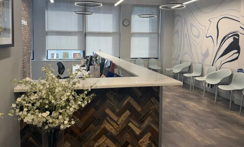 Reception at STD Center NY