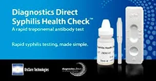Rapid syphilis test at STD Center NY in Midtown Manhattan